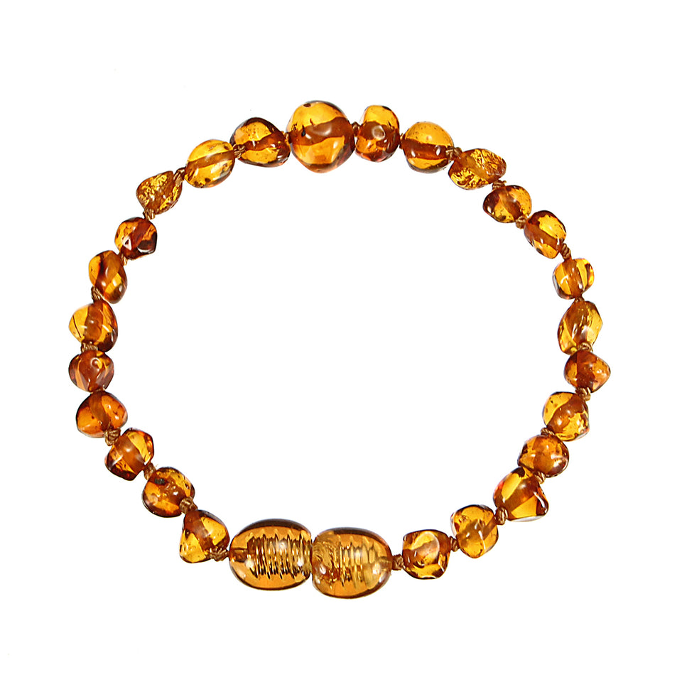 Fashion Multicolor Natural Amber Bracelet Gift for Women