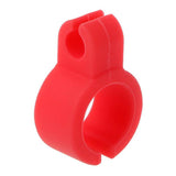 1Pc Trendy Adjustable Environmental Silicone Ring for Smoker