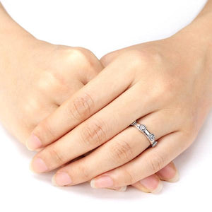 925 Sterling Silver New Style Vintage Women Ring Jewelry Gift