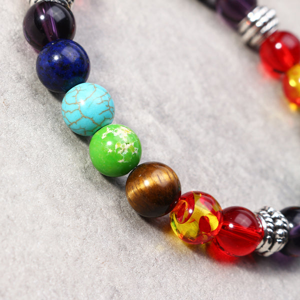 8mm Balance Beads Balls Yoga Reiki Prayer Gemstone Bracelet