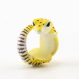 Cute Creative Animal Dorable Gecko Resin Fingerings Unisex Accessories 