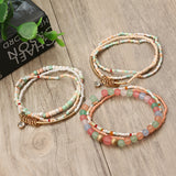 Bohemian Bracelet Rhinestone Beads Multilayer Bracelets for Women