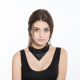 Trendy Sparkling Paillette Noble Collar Clavicle Necklace