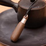 Black Sandalwood Ethnic  Silver Accessories Charm Necklace