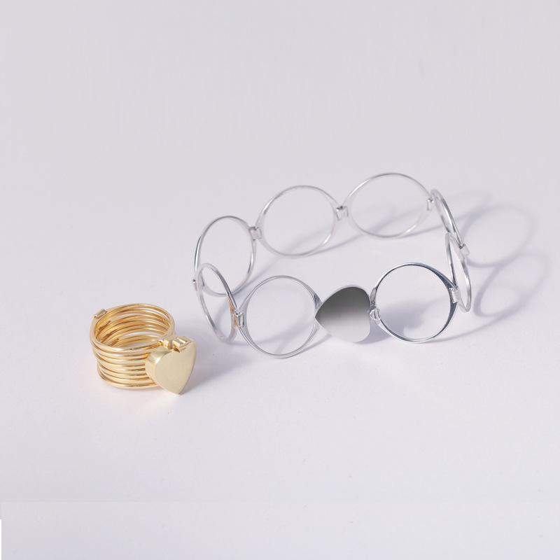 Stackable Multilayer 2 in 1 Dual Purpose Ring Bracelet