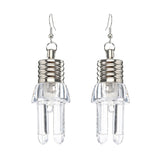 Cute LED Bulb Flashing Earrings Party Accessories for Women