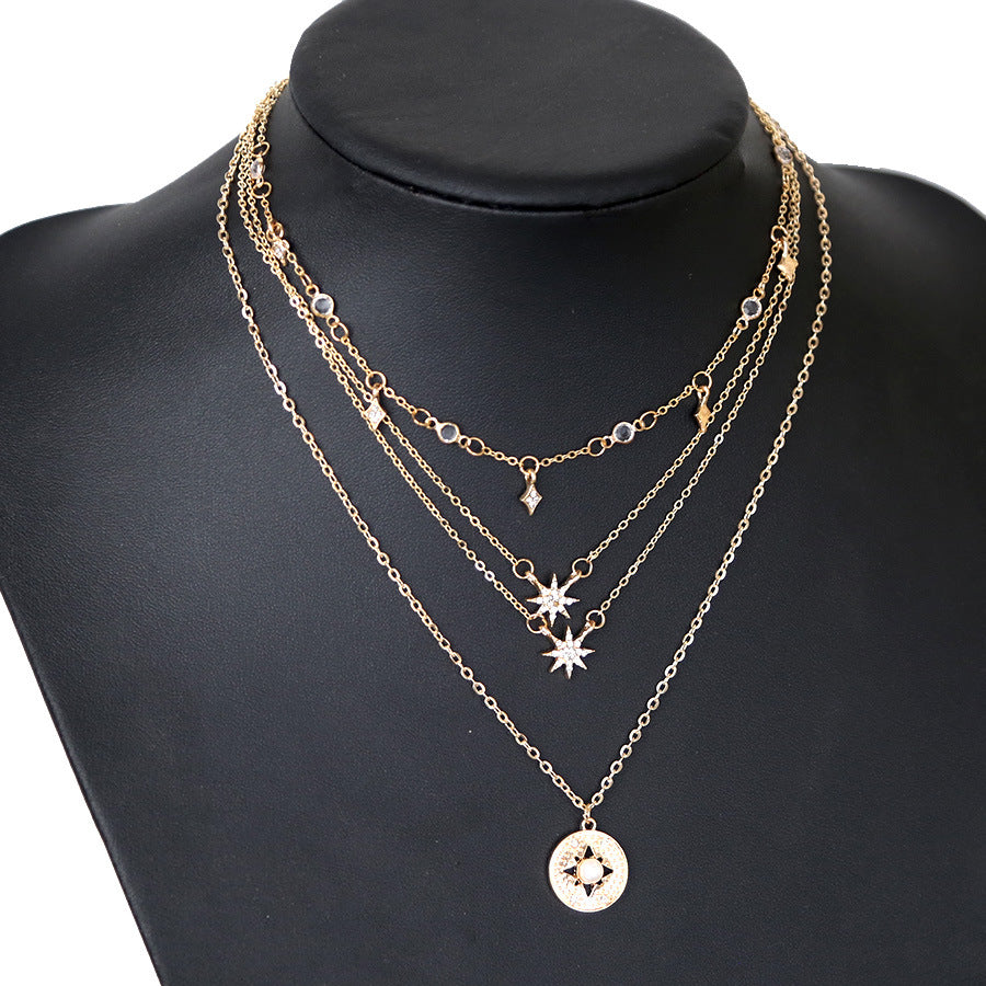 Bohemian Multilayer Necklaces