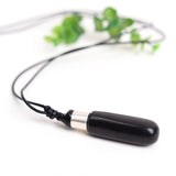 Black Sandalwood Ethnic  Silver Accessories Charm Necklace