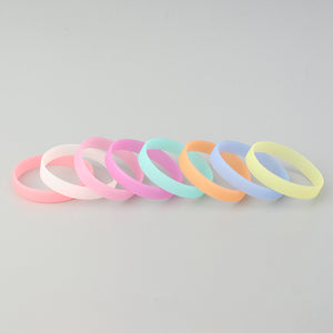 Luminous Multicolor Silicone Bracelet Sports Men Women Bracelets