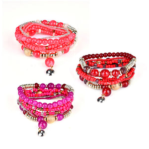 Bohemian Bracelet Beads Multilayer Retro Bracelet For Women