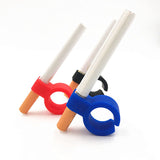 1Pc Trendy Adjustable Environmental Silicone Ring for Smoker