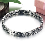 Magnetic Healing Health Women Bracelet Stainless Steel Jewelry