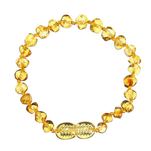 Fashion Multicolor Natural Amber Bracelet Gift for Women