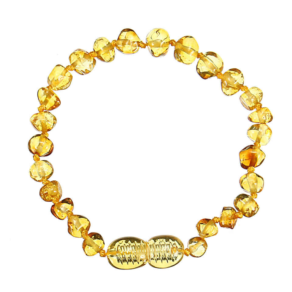 Fashion Multicolor Natural Amber Bracelet Gift for Women