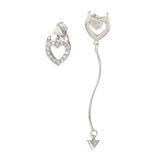 Sweet Asymmetric Ear Drop Earrings