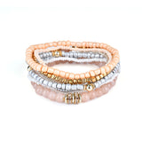 Bohemian Women's Colorful Multilayer Adjustable Beads Bracelets Best Gift for Girl 