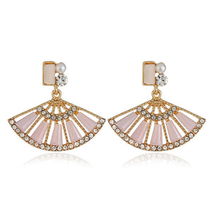 Elegant Rhinestones Dangle Earring Jewelry for Women