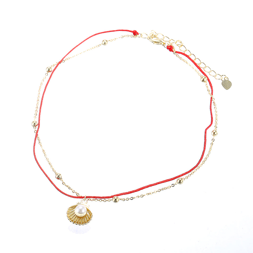 JASSY 18K Gold Plated Charm Bracelet