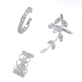 JASSY 3 Pcs Ear Clip Earring