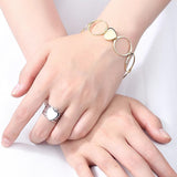 Stackable Multilayer 2 in 1 Dual Purpose Ring Bracelet