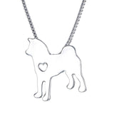 Puppy Dog Cute Lovely Animal Charm Friends Necklace Chain Jewelry