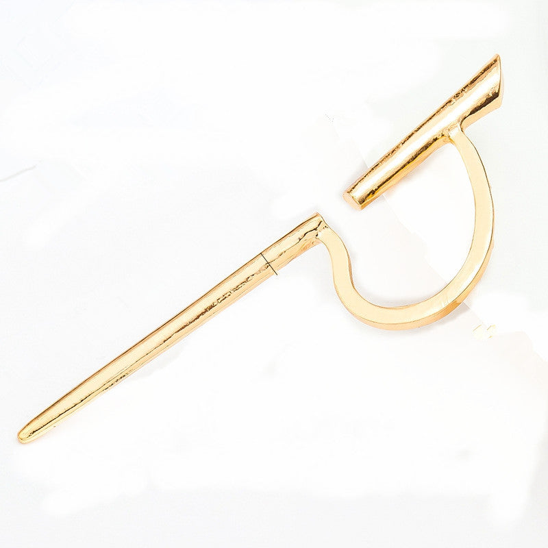 Creative Punk Silver Gold Color Women Earring