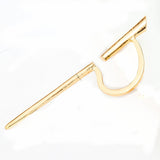 Creative Punk Silver Gold Color Women Earring